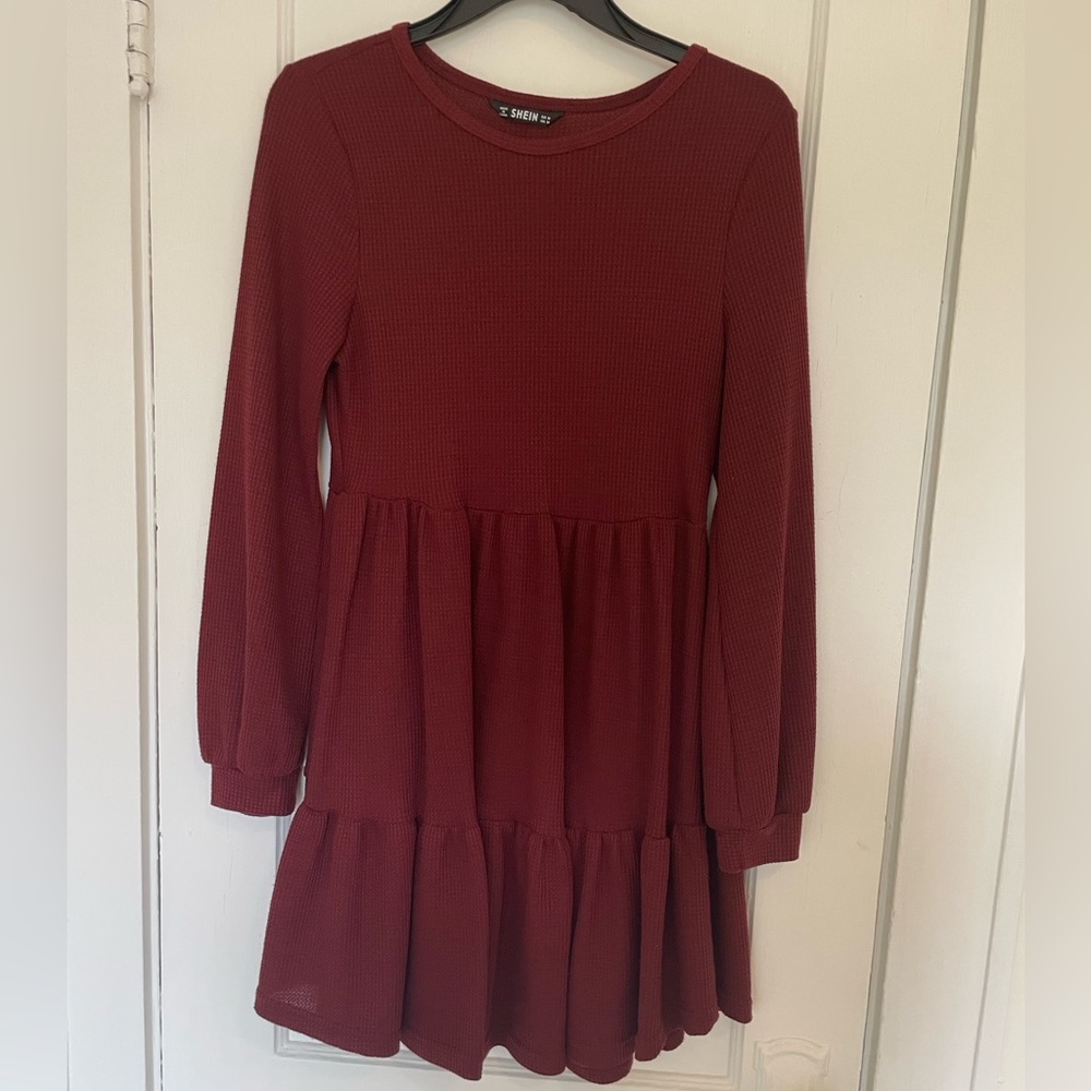 Long sleeve casual dress